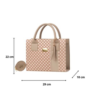Foto 3 | Bolsa Fana Kady Color Beige Bonita