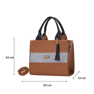 Foto 3 | Bolsa Fana Malva Color Camel Fina