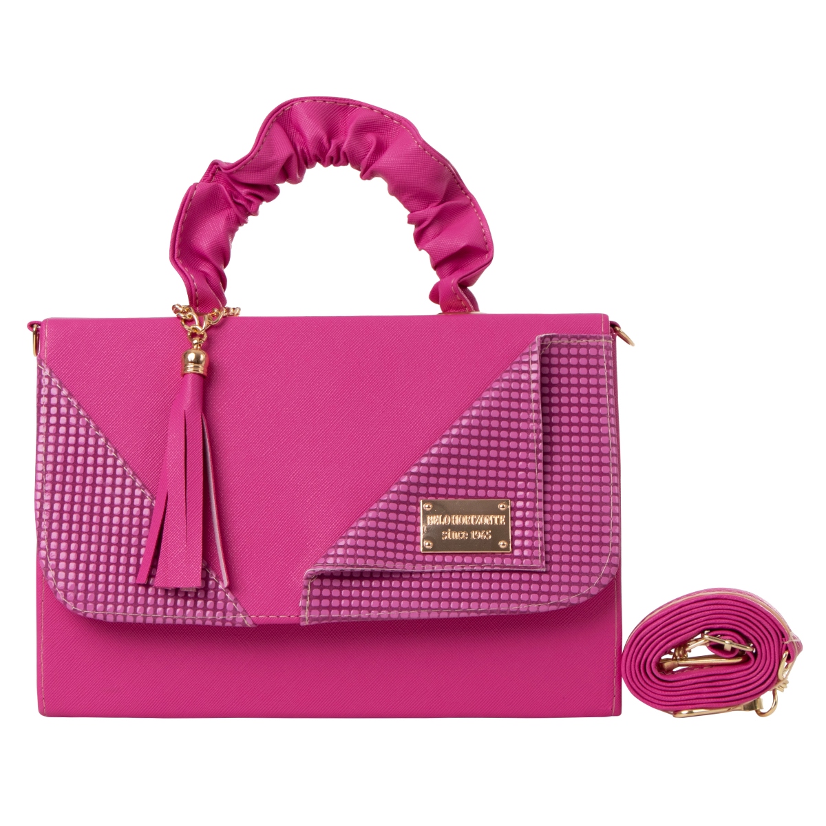 Bolsa Fana Mirta Color Buganvilia Elegante