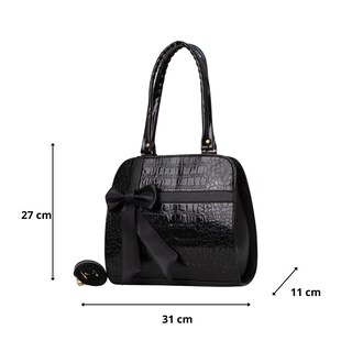 Foto 3 | Bolsa Fana Coraima Color Negro Preciosa