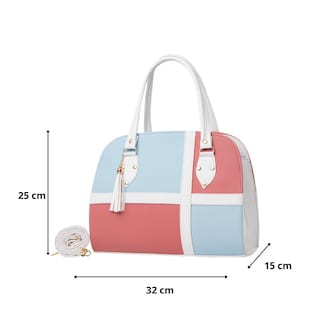 Foto 3 | Bolsa Fana Ilma Color Rojo /azul Refinada