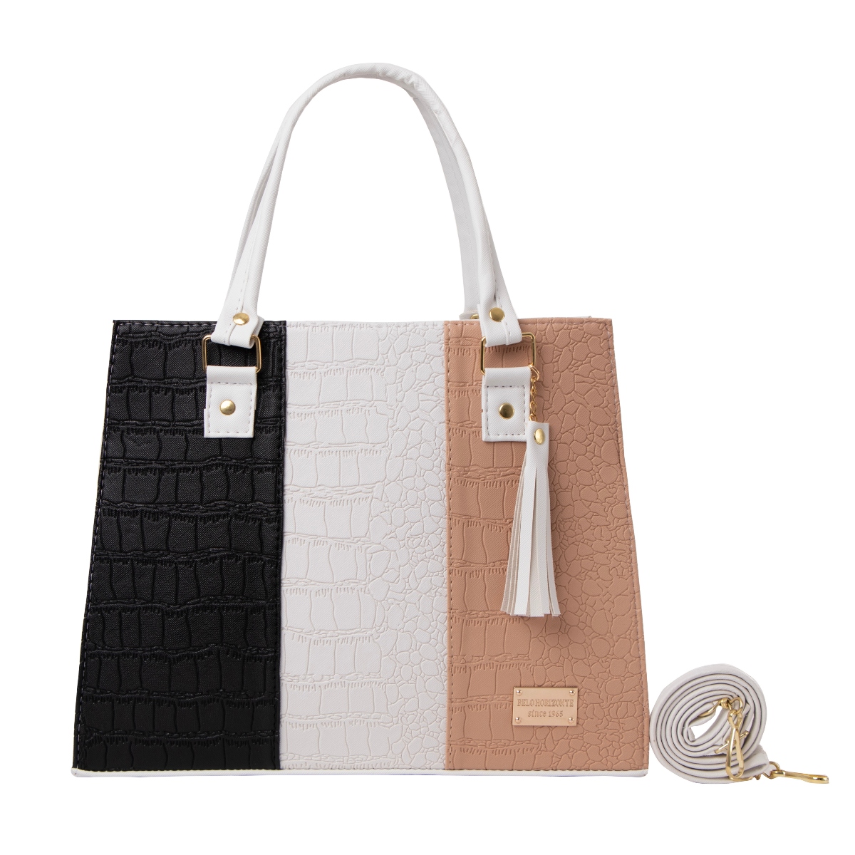 Foto 1 | Bolsa Fana Irma Color Negro / Maquillaje Juvenil