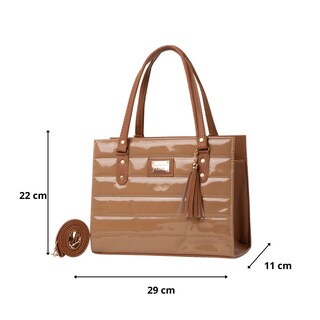 Foto 3 | Bolsa Fana Kaela Color Camel Premium
