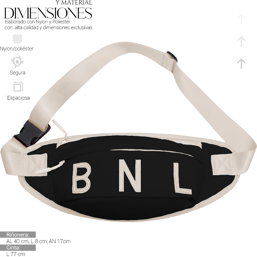 Foto 3 | Bolso Riñonera De Moda Multifuncional Casual Cangurera Azul