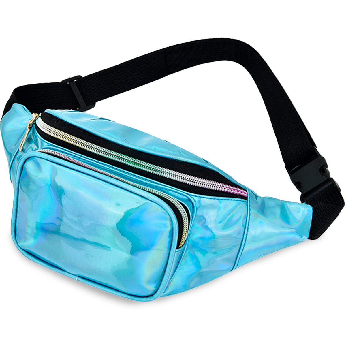 Foto 2 pulgar | Bolsa Cangurera Casual Para Mujer Ligera Multifuncional Azul