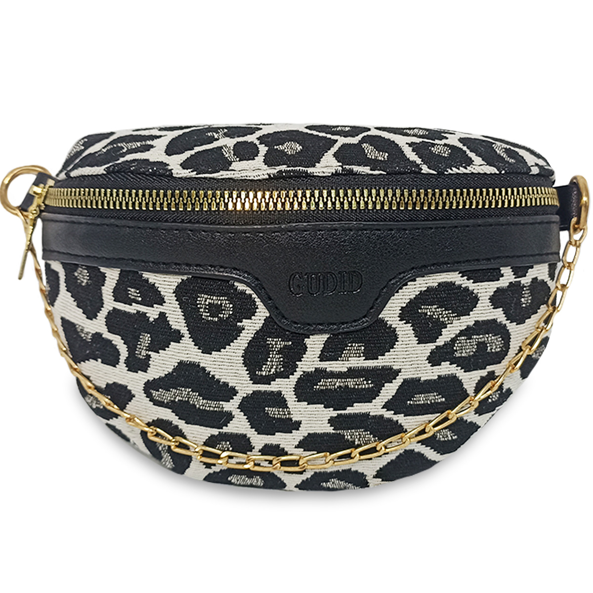 Foto 2 pulgar | Bolso Bandolera Shendy Vendy Leopardo con Cadena de Metal para Mujer