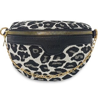 Foto 1 | Bolso Bandolera Shendy Vendy Leopardo con Cadena de Metal para Mujer