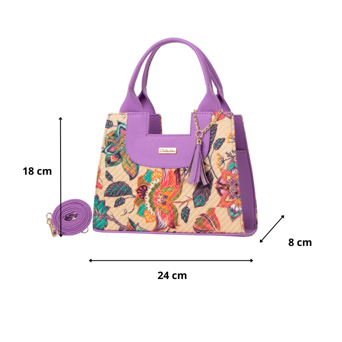 Foto 3 | Bolsa De Niña Fana Tahira Color Lavanda Espectacular