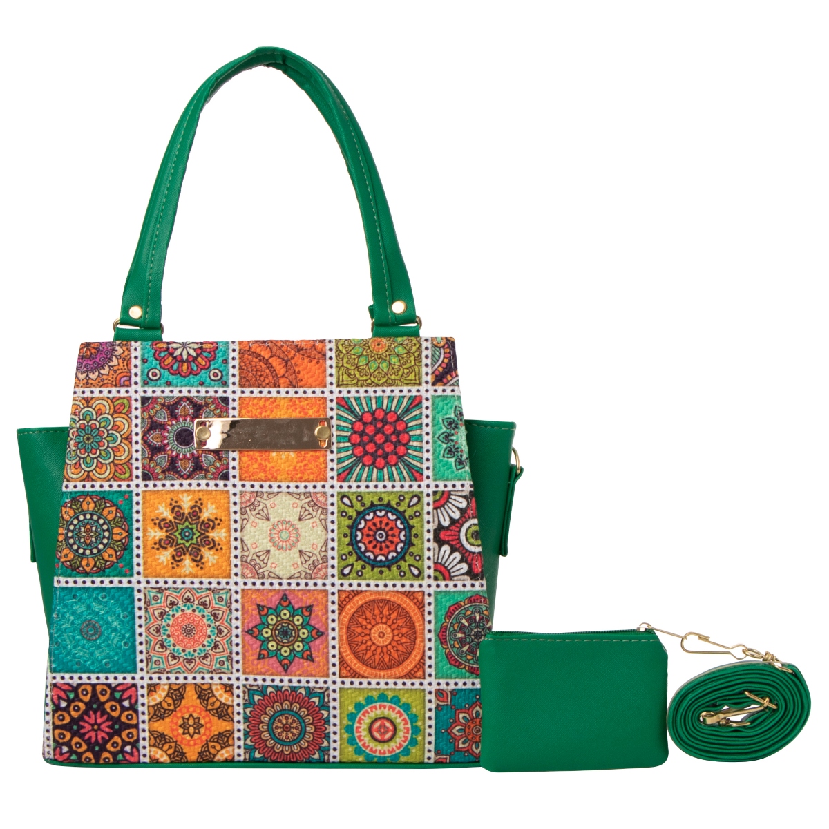 Bolso Yute De Mujer Fana Victoria Color Verde Fashions