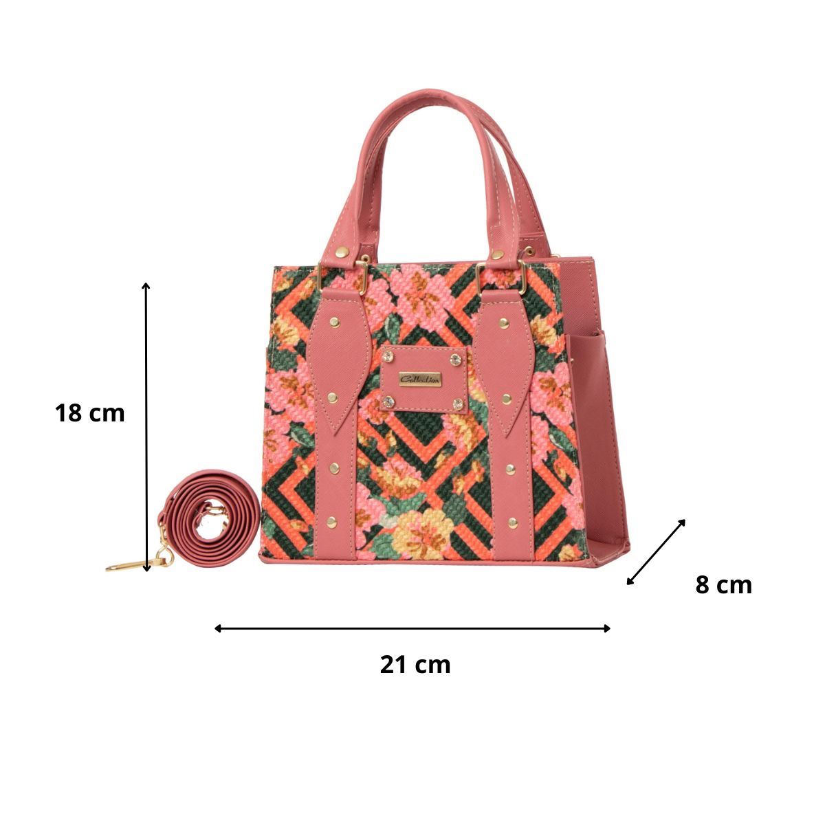Foto 4 pulgar | Bolso Para Niña Fana Tiara Color Rosa Preciosa