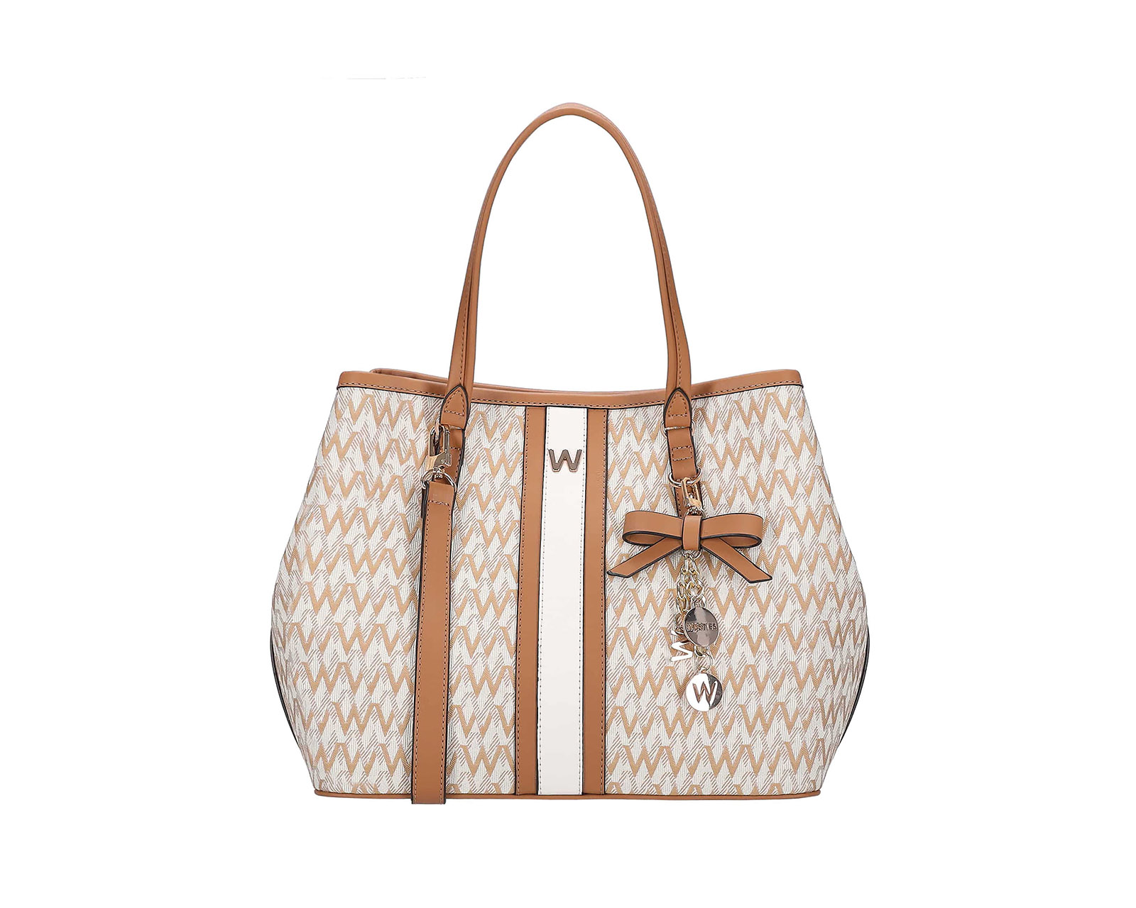 Foto 2 | Bolsa Tote Westies Hbnitziawe  Multicolor Sintetico
