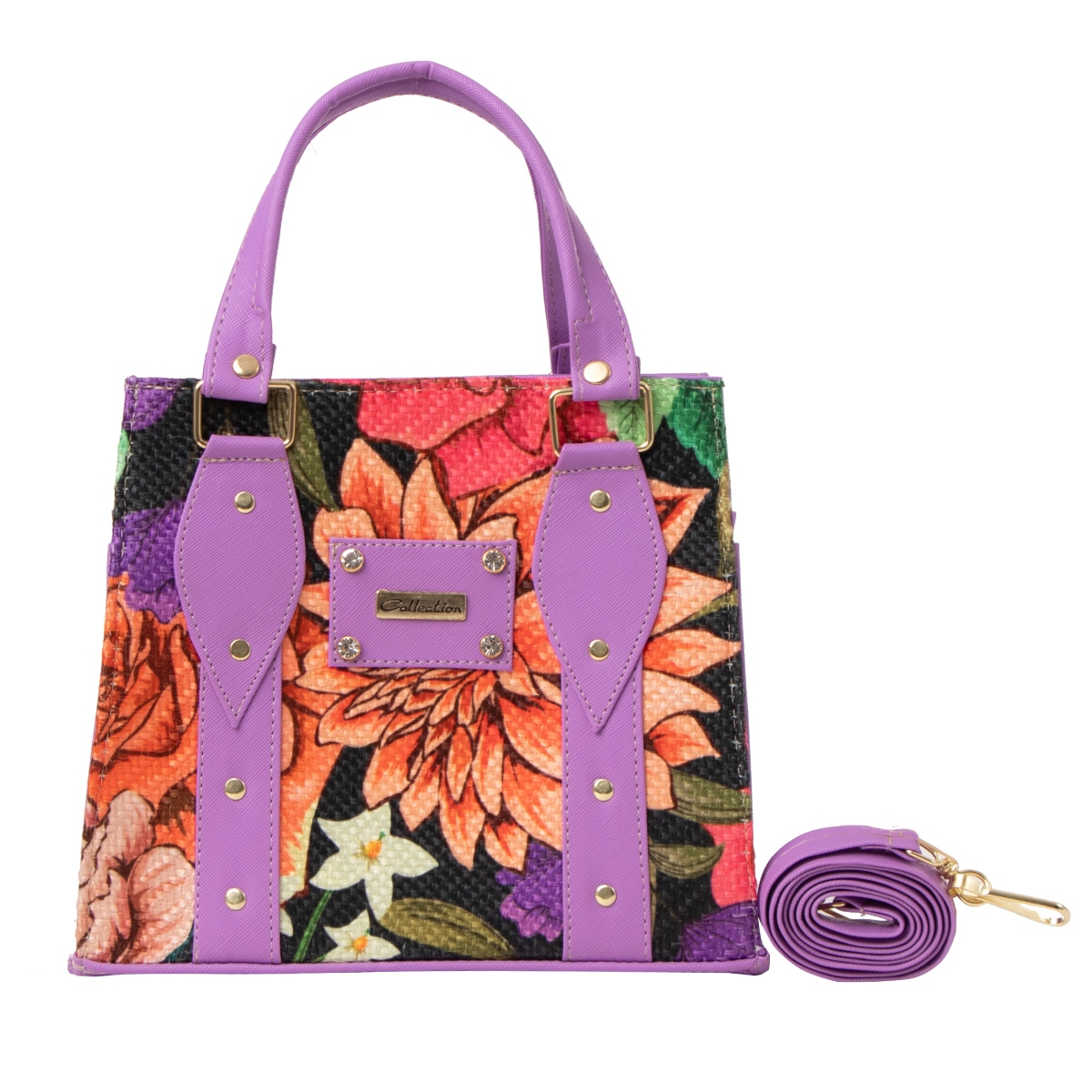 Bolso Para Niña Fana Tiara Color Lavanda Fina