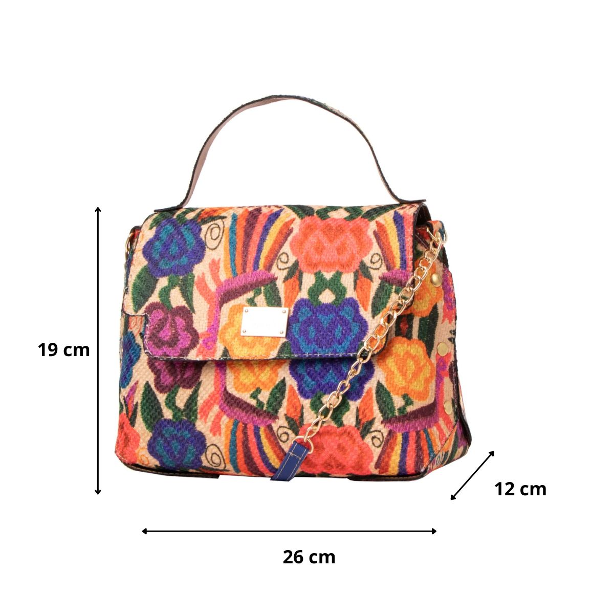 Foto 4 pulgar | Bolso Yute De Mujer Fana Rita Color Camel Elegante