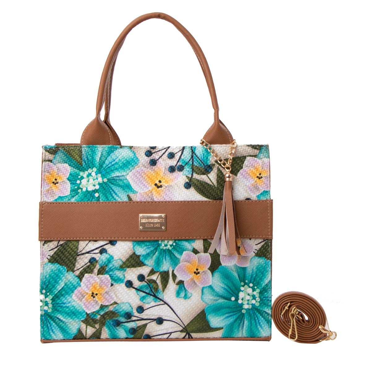 Bolsa Yute Para Mujer Fana Suri Color Aqua Elegante