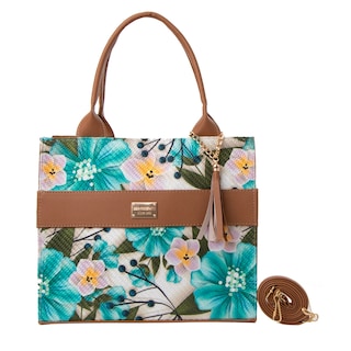 Foto 1 | Bolsa Yute Para Mujer Fana Suri Color Aqua Elegante