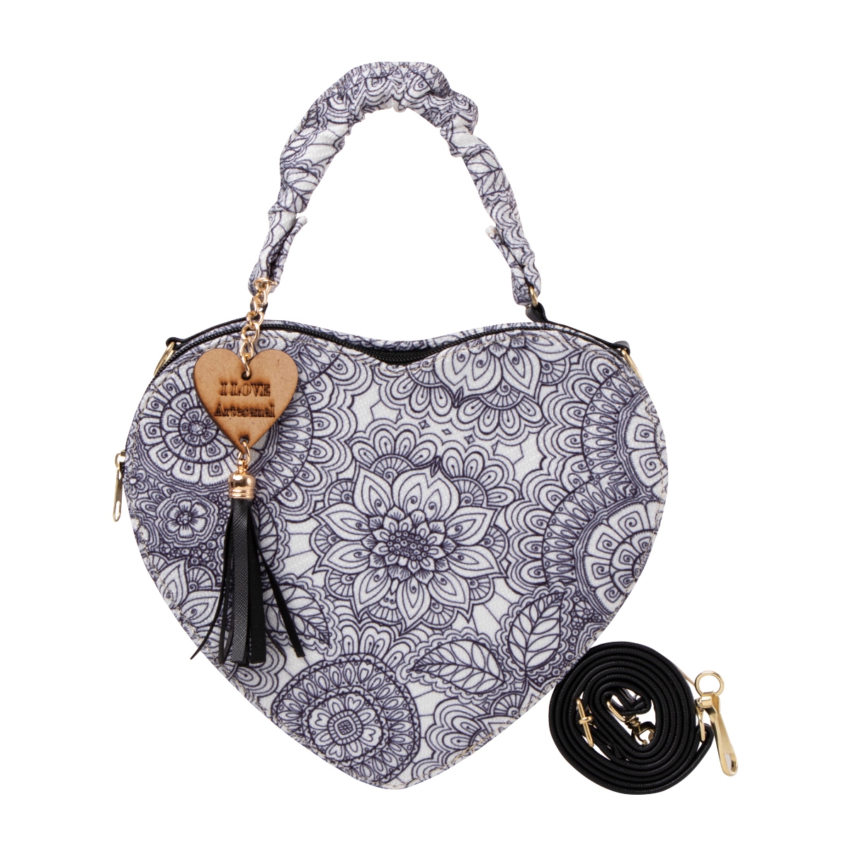 Bolsa Yute Para Mujer Fana Pascuala Color Blanco Bonita