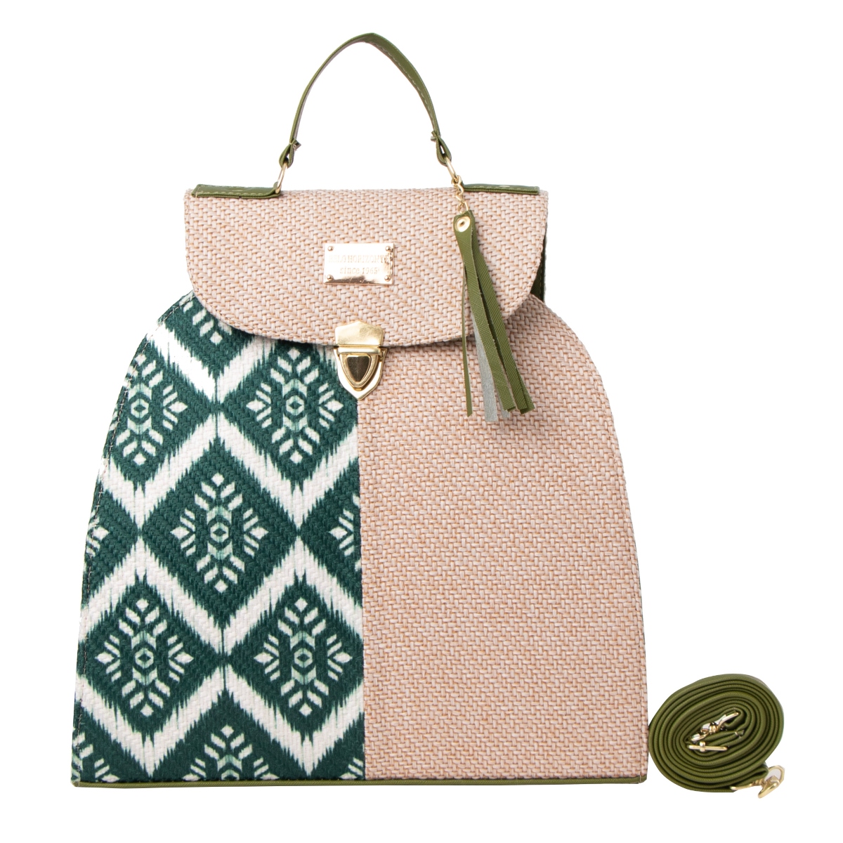 Bolsa Yute De Mujer Fana Tana Color Verde Especial