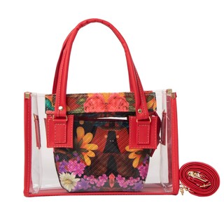Foto 1 | Bolso Para Mujer Fana Saya Color Rojo Reforzada