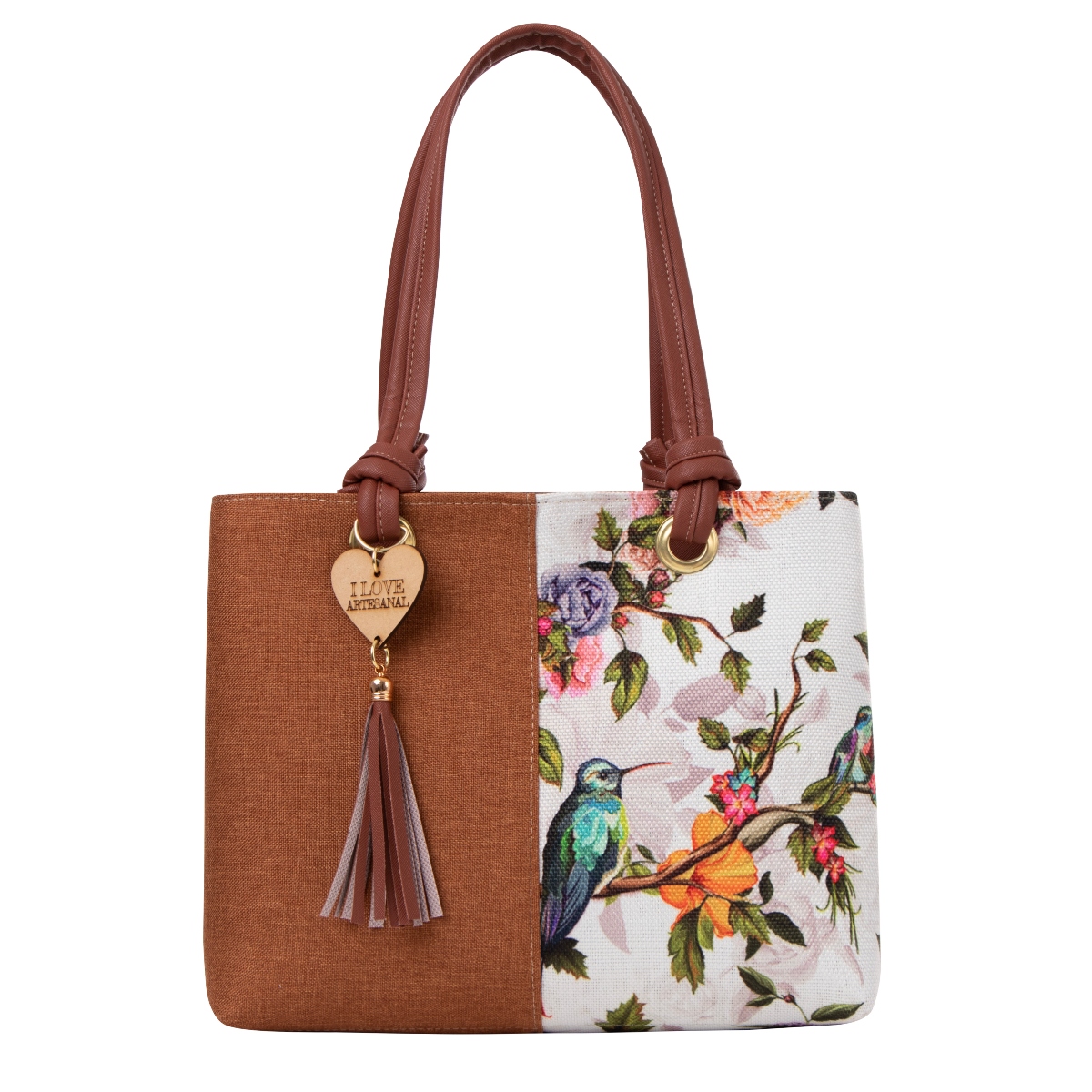 Bolsa Yute Para Mujer Fana Palmira Color Camel Fashions