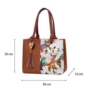 Foto 3 | Bolsa Yute Para Mujer Fana Palmira Color Camel Fashions
