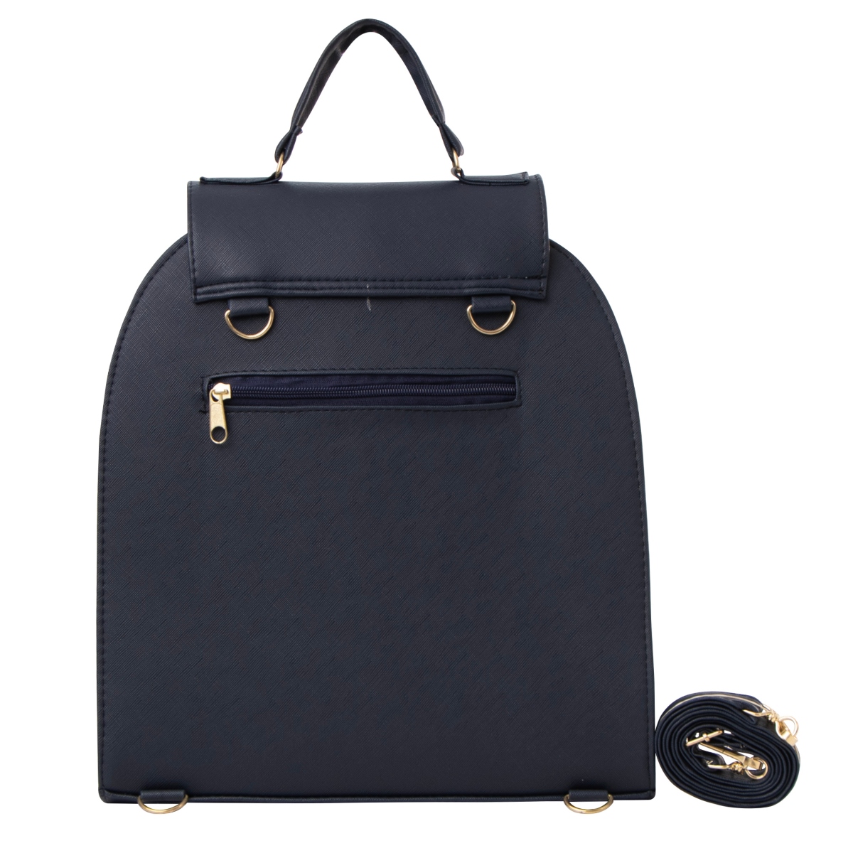 Foto 5 pulgar | Bolsa Yute Para Mujer Fana Sabina Color Marino Preciosa