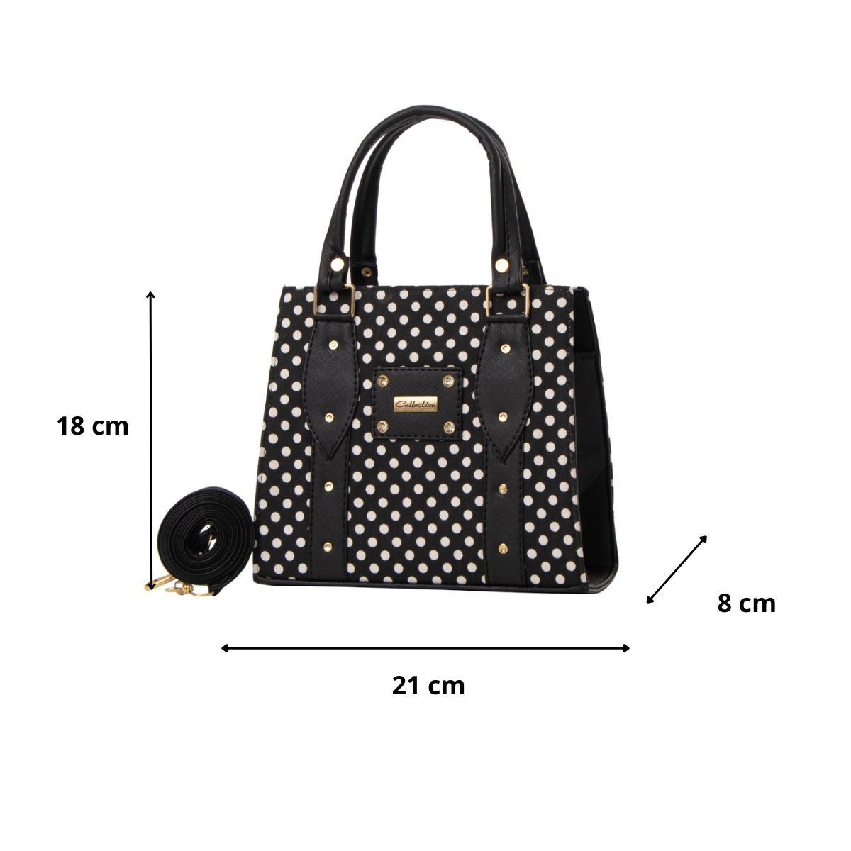 Foto 4 pulgar | Bolsa De Niña Fana Tiara Color Negro Preciosa