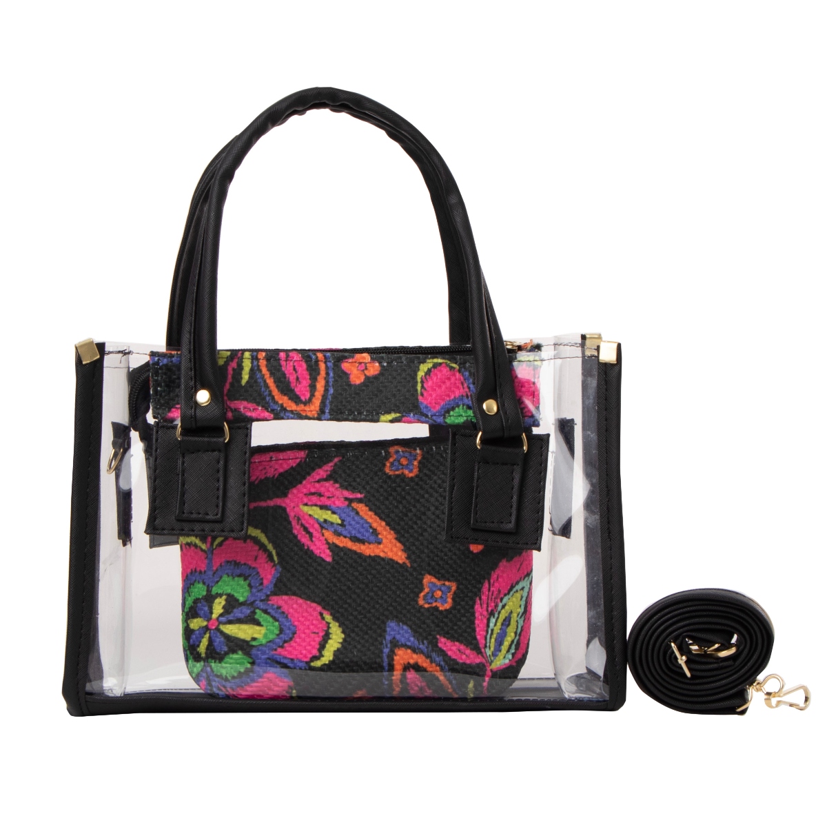 Foto 2 pulgar | Bolsa De Mujer Fana Saya Color Negro Original