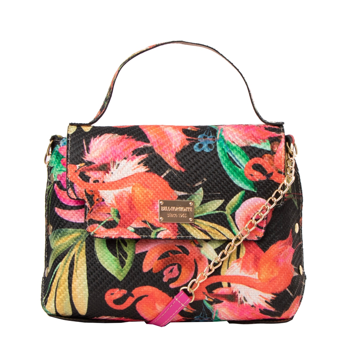 Bolso Yute De Mujer Fana Rita Color Negro Reforzada
