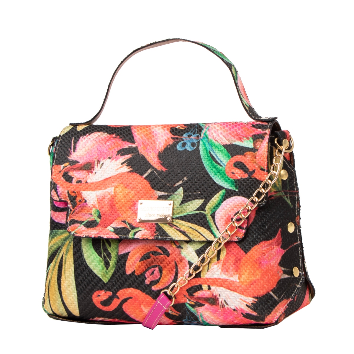 Foto 2 | Bolso Yute De Mujer Fana Rita Color Negro Reforzada