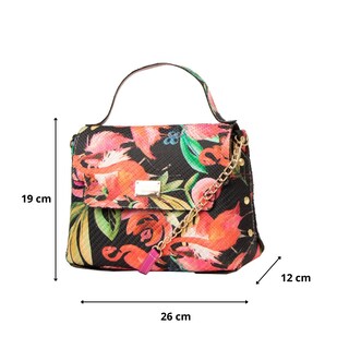 Foto 3 | Bolso Yute De Mujer Fana Rita Color Negro Reforzada