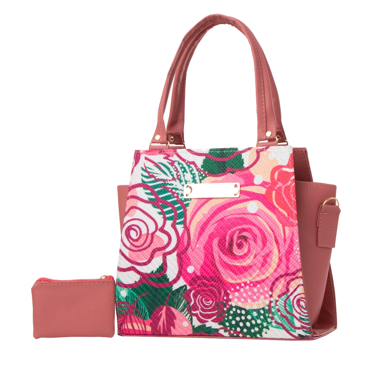Foto 3 pulgar | Bolso Yute De Mujer Fana Victoria Color Rosa Elegante