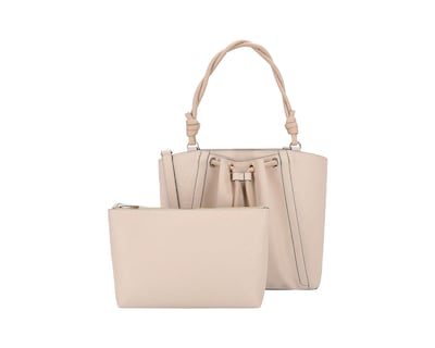 Foto 2 | Bolsa Tote Westies Hbsetinowe Beige Sintetico