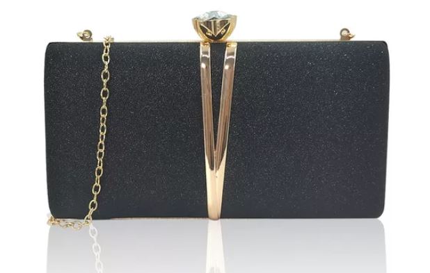 Foto 1 | Bolsa de Mano Wünd Negra para Mujer