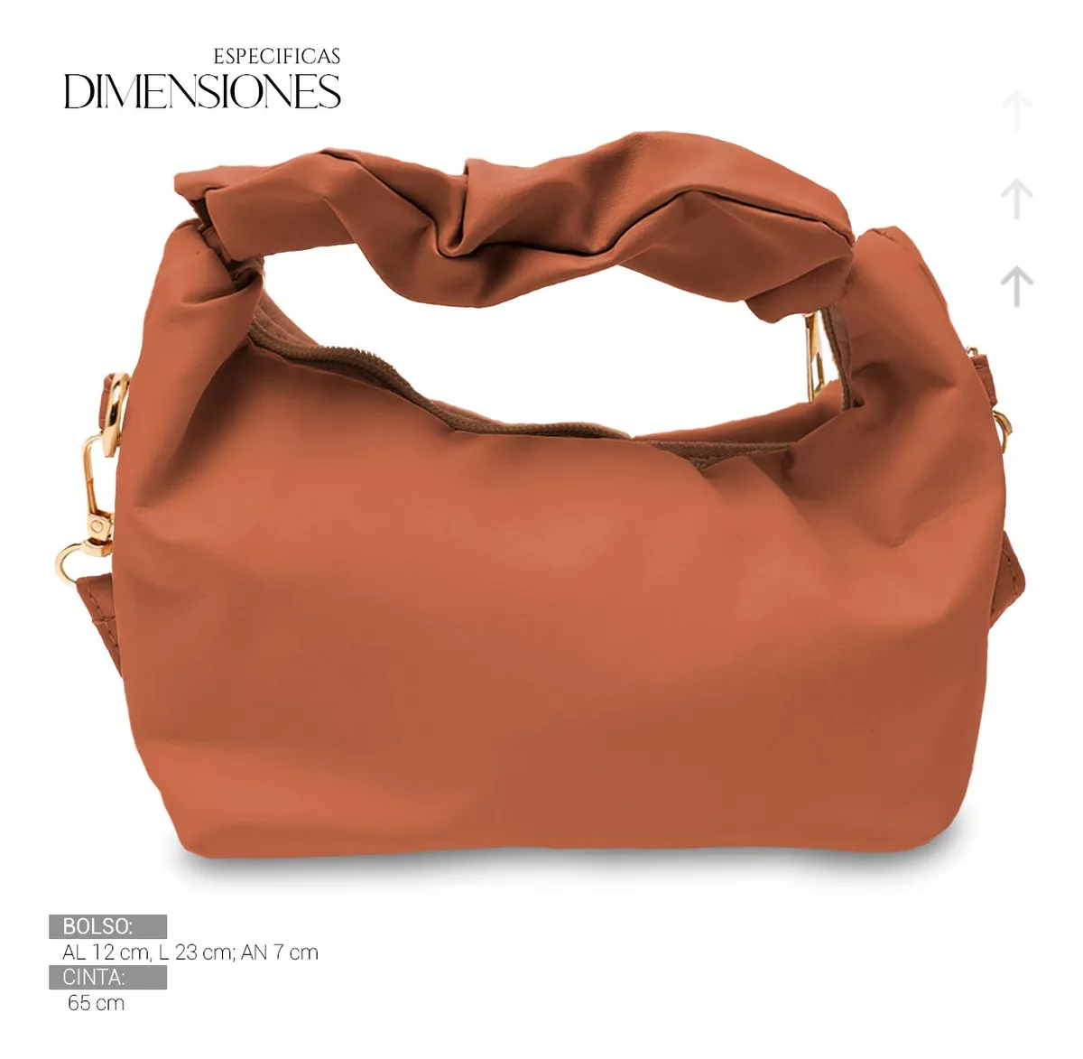 Foto 3 | Bolso de Mano Belug  Tipo Piel para Mujer