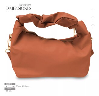 Foto 3 | Bolso de Mano Belug Tipo Piel para Mujer
