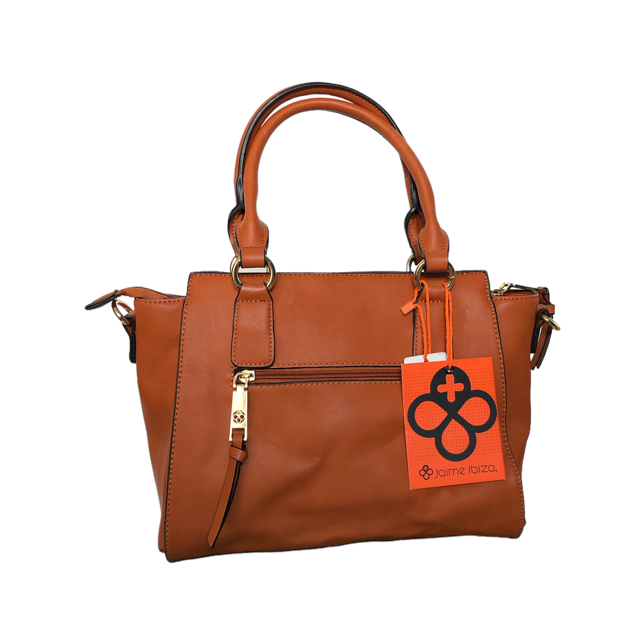 Foto 5 pulgar | Bolsa De Mano Naranja Jaime Ibiza