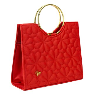 Foto 2 | Bolso Para Dama Rojo Dapra Capitonado Sintetico Sherlyn Nueva Imagen