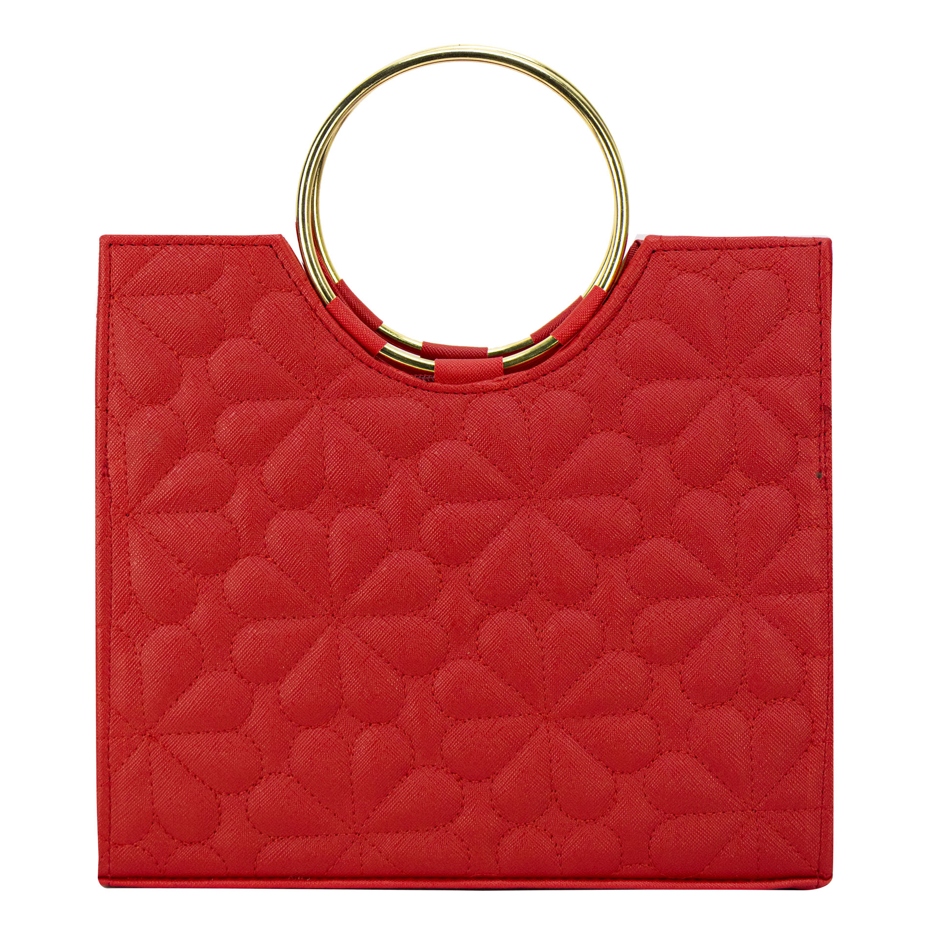 Foto 4 pulgar | Bolso Para Dama Rojo Dapra Capitonado Sintetico Sherlyn  Nueva Imagen