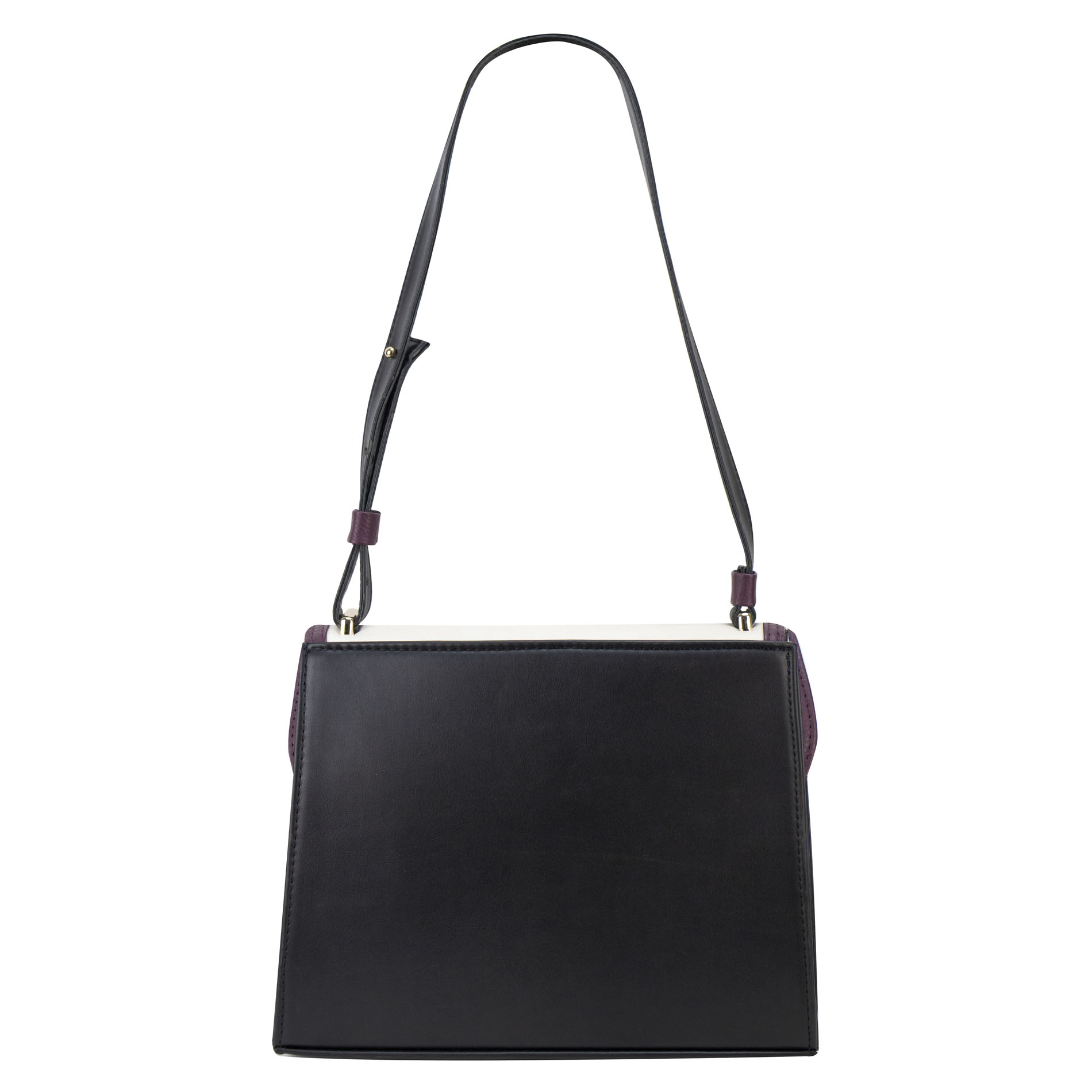 Foto 4 pulgar | Bolso Para Dama Negro España Merlot Sintetico Noa Nueva Imagen