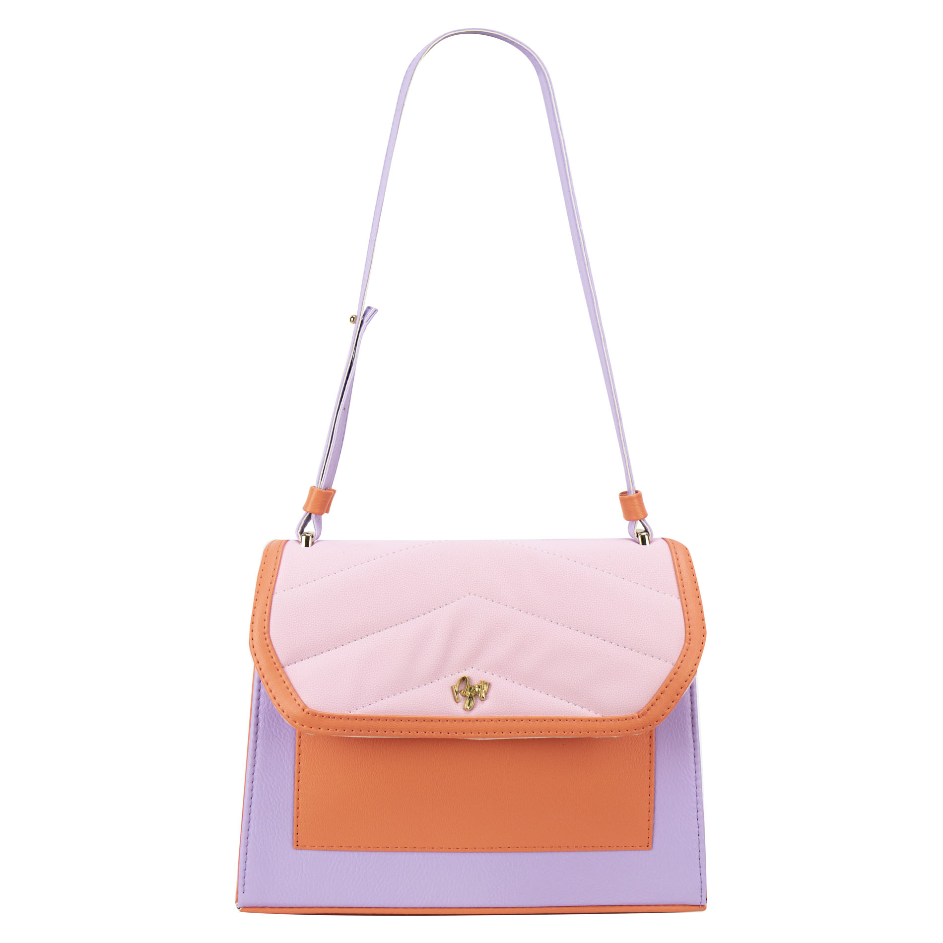 Foto 1 | Bolso Para Dama Lavanda Texano Chabacano Sintetico Noa Nueva Imagen