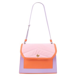 Foto 1 | Bolso Para Dama Lavanda Texano Chabacano Sintetico Noa Nueva Imagen