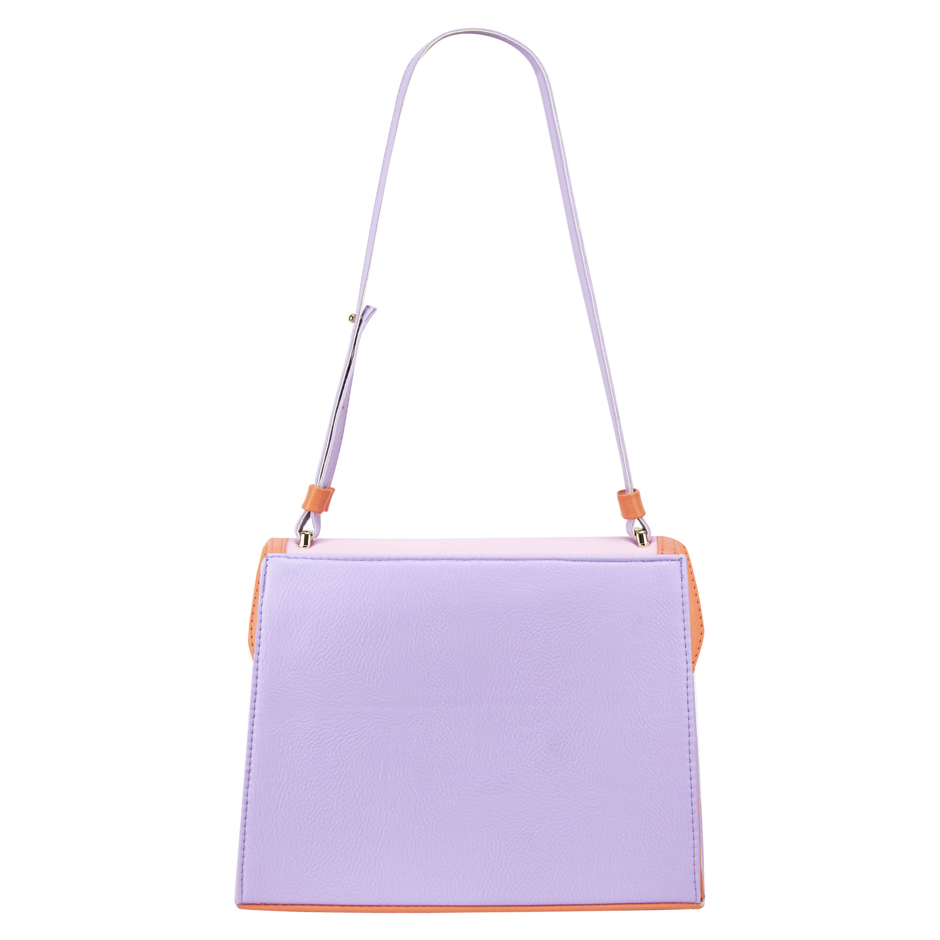 Foto 3 | Bolso Para Dama Lavanda Texano Chabacano Sintetico Noa Nueva Imagen