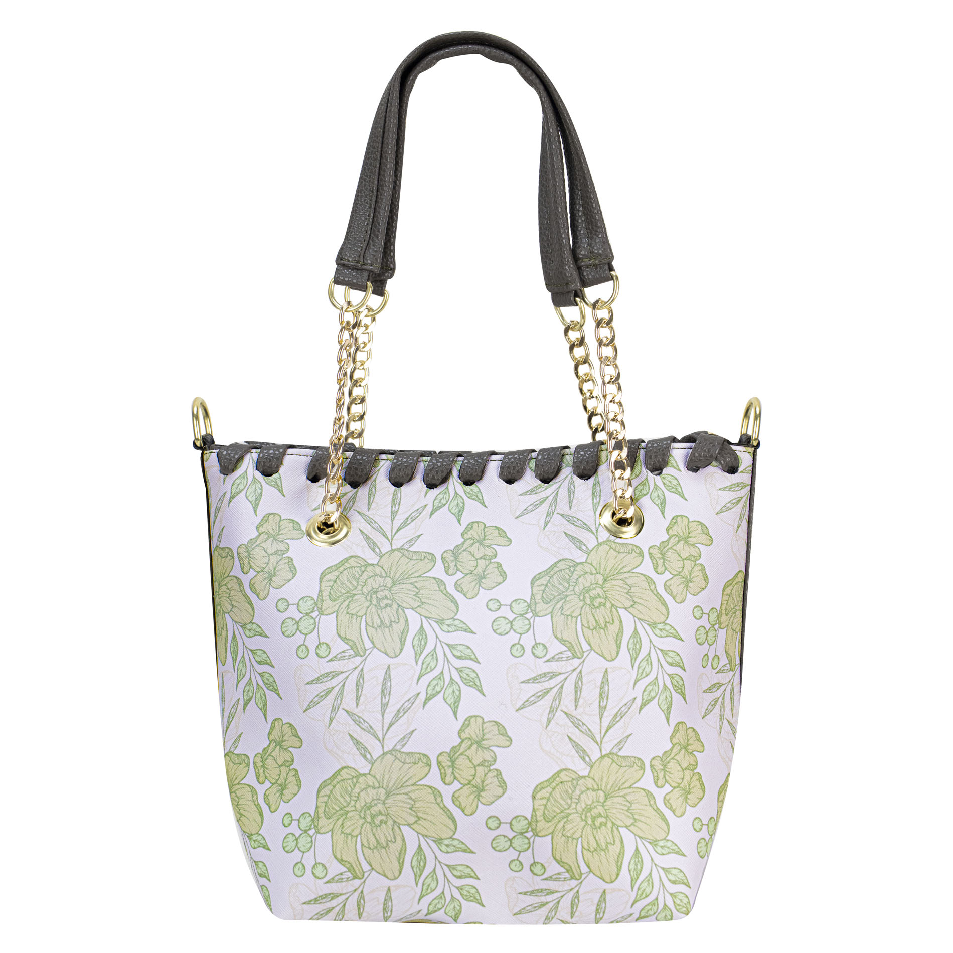Foto 4 pulgar | Bolso Para Dama Verde Musgo Flor Pimienta Sintetico Kate Nueva Imagen