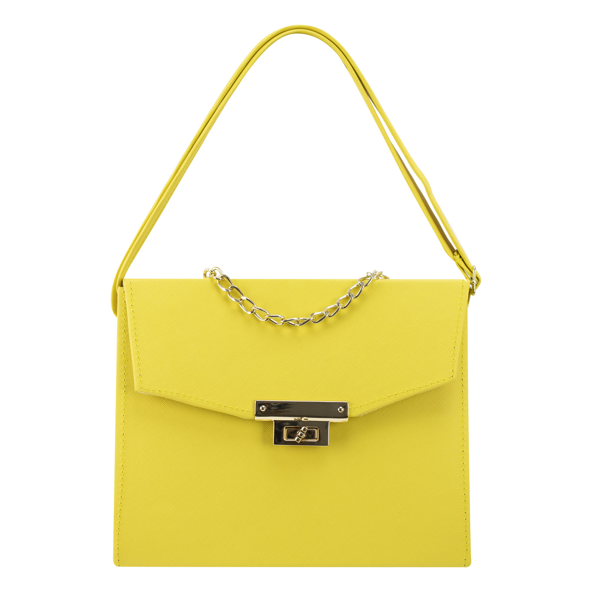Bolso Para Dama Amarillo Dapra Sintetico Palmira Nueva Imagen