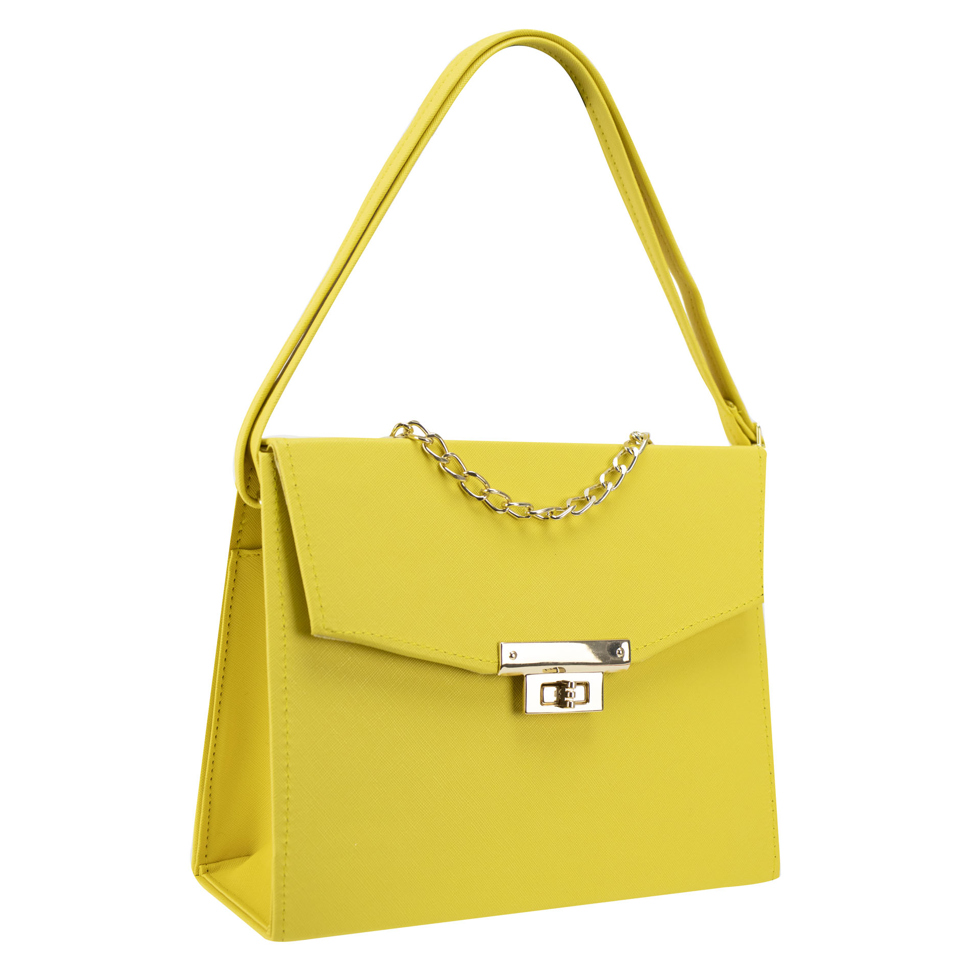 Foto 2 | Bolso Para Dama Amarillo Dapra Sintetico Palmira Nueva Imagen