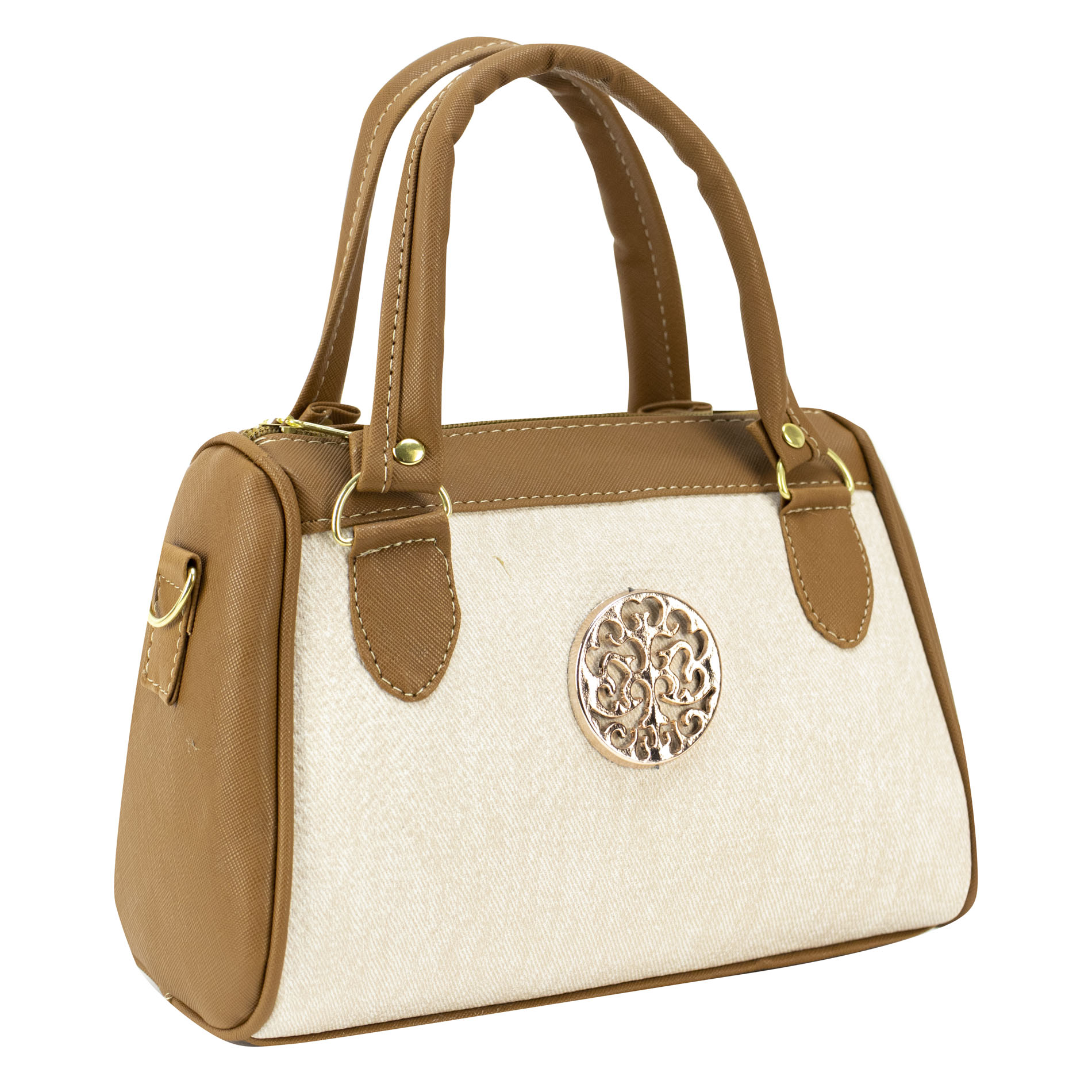 Foto 3 pulgar | Bolso Para Dama Beige Celine Camel Sintetico Cloe Nueva Imagen