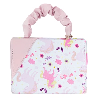 Foto 3 | Bolso Para Niña Piñon Unicornio Nube Sintetico Baby Greta Nueva Imagen