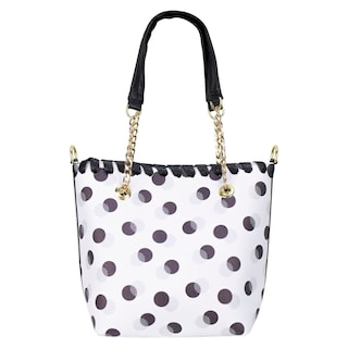 Foto 1 | Bolso Para Dama Negro Lunares Sintetico Kate Nueva Imagen