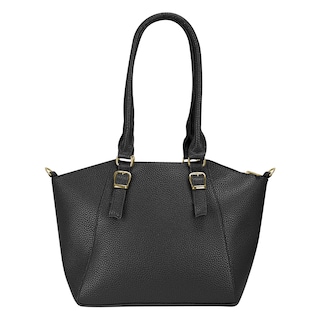 Foto 1 | Bolso Para Dama Negro Lichi Sintetico Aimar Nueva Imagen