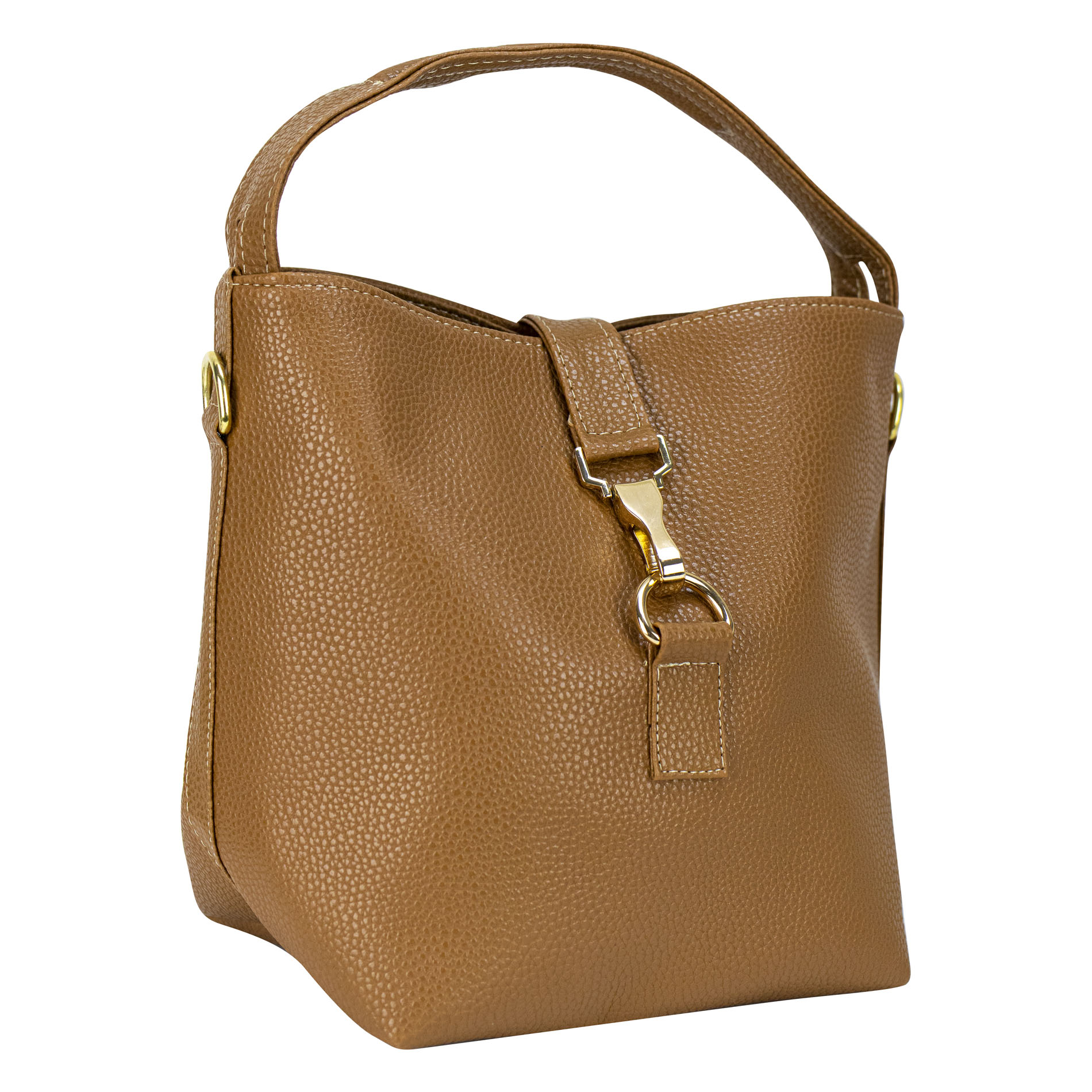 Foto 2 | Bolso Para Dama Camel Lichi Sintetico Bega Nueva Imagen